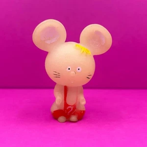 Vintage Glo Friends Gloworm Playful Pets Mouse Fakie Bootleg Toy Figure 1980s - Picture 1 of 5
