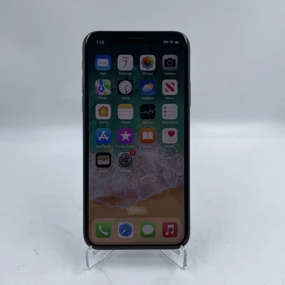 Apple iPhone X - 64gb - пространства серый - AT&T только - отличном состоянии - аккумулятор 100% - Изображение 1 из 4