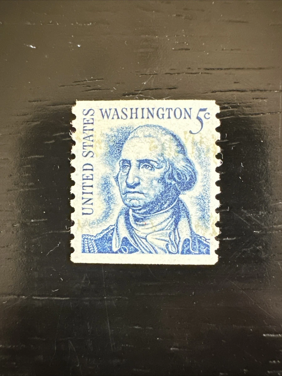 5 Cent Washington Blue Used US Stamps (1901-Now) for sale | eBay