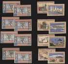 Bremen  Deutsche Amerika  Woche 2x25 , 2x 50 , 2x 75 , 2x 100 Pfennig  G/M : 166