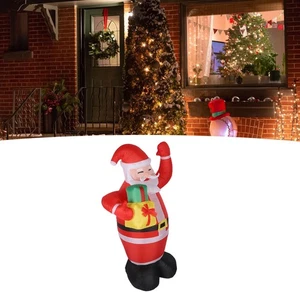 Weather Proof Inflatable Father Xmas LED Lights Yard Decoration - Picture 1 of 18
