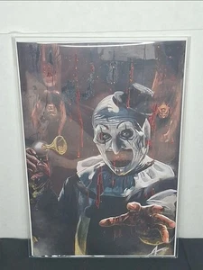 LIMITED T0 250 FAME TERRIFIER ART THE CLOWN SPOT FOIL EMBOSSED RUDY AO - Picture 1 of 1