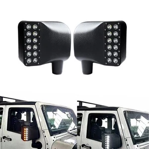 Wing Mirror Indicator Signal Light Fits For Jeep Wrangler JK 2007-2017 - Imagen 1 de 5