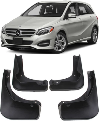 Genuine Full Set Splash Guards Mud Flaps For 2012-2018 Mercedes Benz B Class - Image 1 of 4