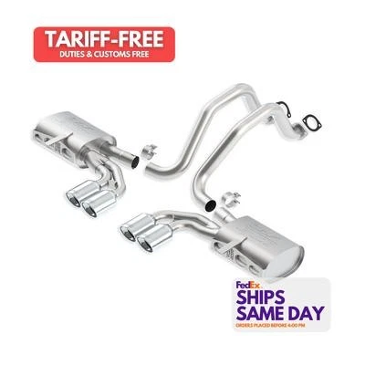 Borla BOR140428 Exhaust System Kit fits Chevy Corvette 1997-2004 Performance Par - Image 1 of 4