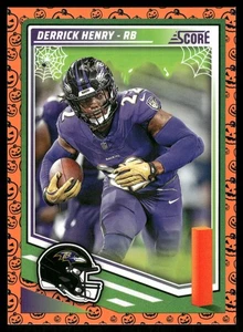 Derrick Henry 2025 Score-A-Treat #204 Baltimore Ravens - Picture 1 of 2
