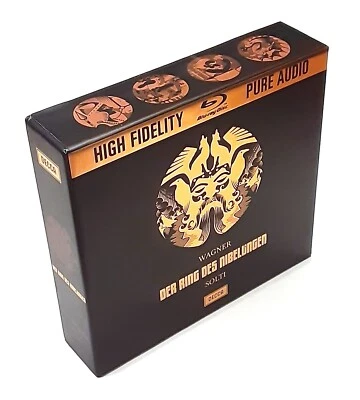Wagner: Der Ring Des Nibelungen Sir Georg Solti (Blu-ray Audio Disc 2014 Decca) - Image 1 of 4