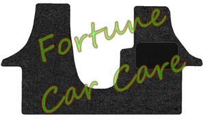 FOR VW TRANSPORTER T5 T6 FRONT TAILORED CARPET FLOOR MAT in 450, 650, 600 GSM - Picture 1 of 13