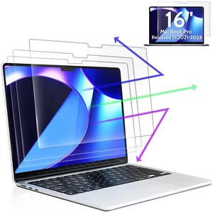 3-Pack Anti Blue Light Screen Protector for MacBook Pro 16 Inch(2021-2023, M1... - Afbeelding 1 van 6