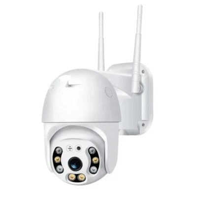 TELECAMERA IP CAM PTZ WIFI CAMERA DOME WIRELESS ESTERNO APP ICSEE MICRO SD LAN - Immagine 1 di 4