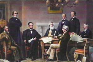 Presidents Chrome Postcard Team Rivals Republican Presidential Nomination - Picture 1 of 2