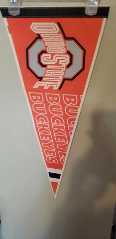 OHIO STATE BUCKEYES  VINTAGE  NCAA  RETRO FELT PENNANT  1/28/23 Cover