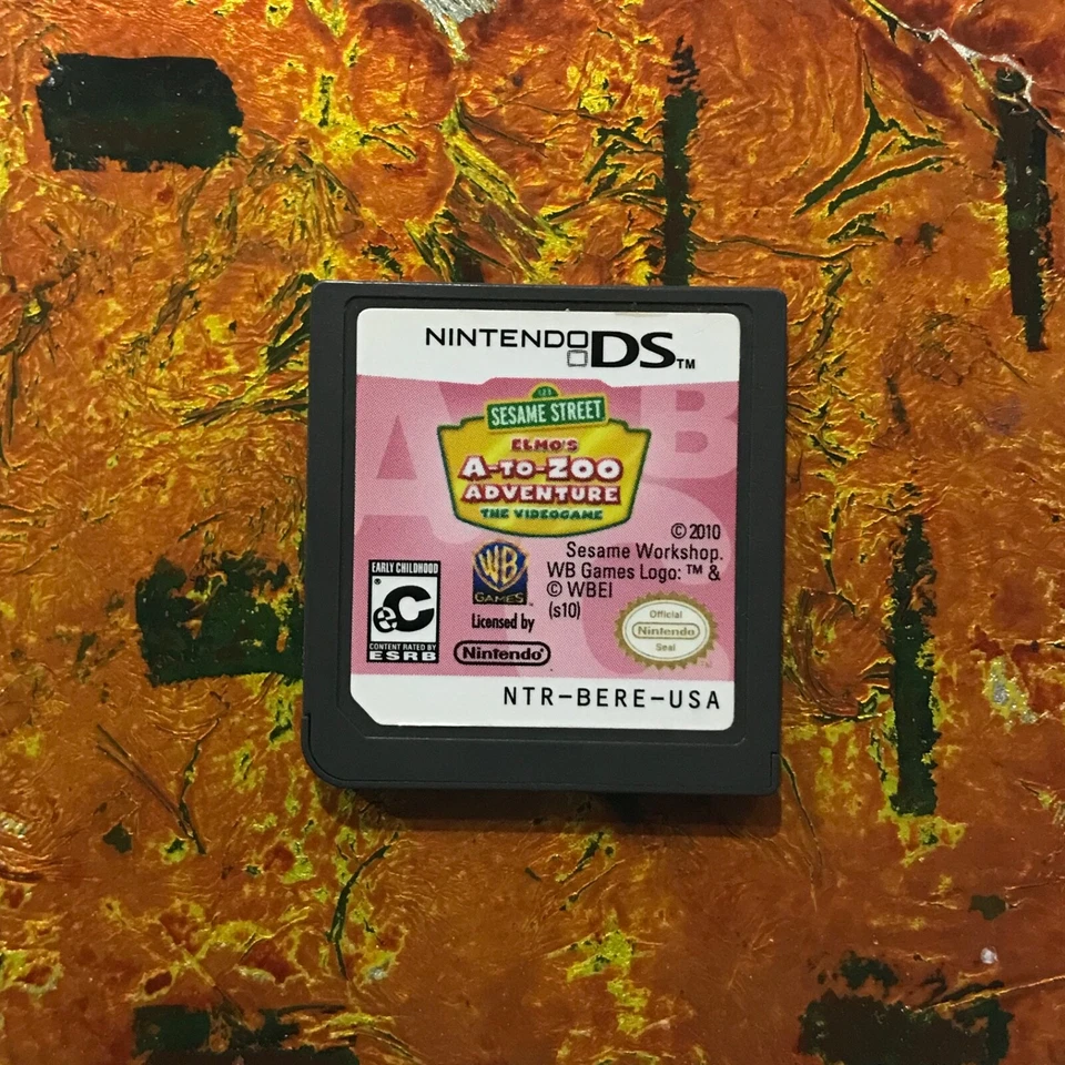 Elmo’s A-to-Zoo Adventure Nintendo DS Auténtico Limpio Probado  Foto 1 de 1