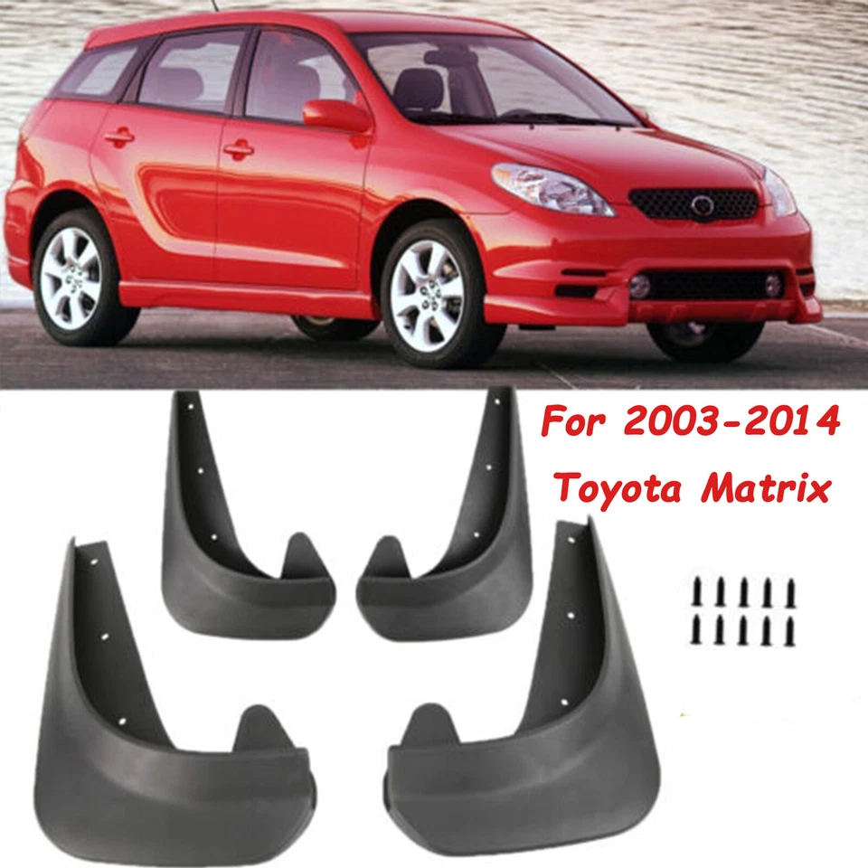 Guardabarros de ruedas guardabarros guardabarros delanteros traseros para Toyota Matrix 2003-14 Foto 1 de 4