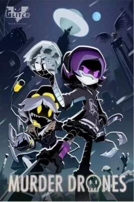 New It Came From Copper 9 Murder Drones Poster, Movie Poster, Room Decor - Image 1 of 4