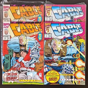 (20) Cable: Blood and Metal 1-2 Complete Set Run 1992 Marvel Comics Konvolut Lot - Bild 1 von 14