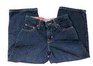 L.L.Bean kids size 4 flannel lined jeans pants winter youth kid boy girl warm - Picture 1 of 7