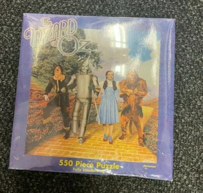 New sealed The Wizard of Oz Jigsaw Puzzle, 550 Pieces, Pressman Toy Corp - Image 1 of 4