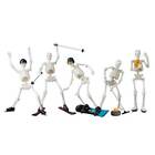 Kaiyodo Mini Q Skeleton Action Figure Dokuroman Plus Winter Sports ver. Set of 5