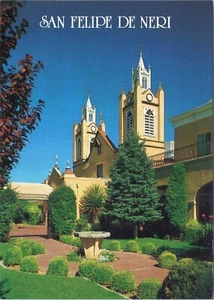 Iglesia de San Felipe de Neri Albuquerque Nuevo México 2326 postal sin publicar - Imagen 1 de 2
