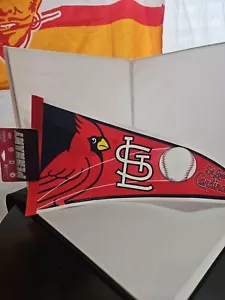 ST. LOUIS CARDINALS PREMIUM QUALITY PENNANT 12"X30" BANNER 2009 Rico industries - Picture 1 of 4