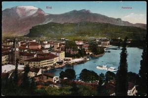 Riva Panorama Italien Postkarte - Bild 1 von 2