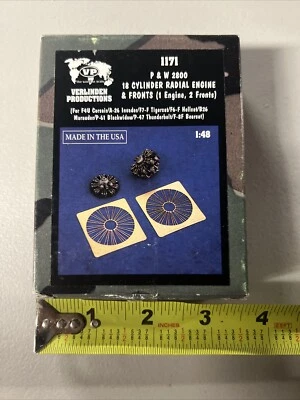 VERLINDEN PRODUCTIONS 1171 P&W 2800 18 CYLINDER RADIAL ENGINE RESIN DETAIL SET - Image 1 of 4