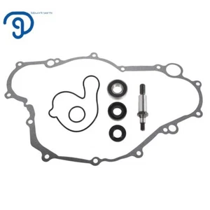 Water Pump Repair w/ Shaft Bearing Seals Gasket Kit For Yamaha YFZ450 2004-2013 - Foto 1 di 3