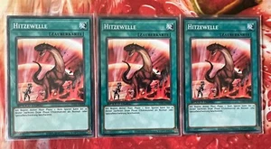 Playset - Yu-Gi-Oh Speed Duel STP5-DE028 *** PLAYSET *** Hitzewelle ( Deutsch ) - Bild 1 von 2