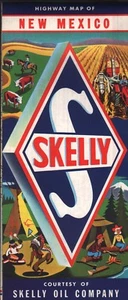 1961 Skelly Road Map: New Mexico NOS - Picture 1 of 1