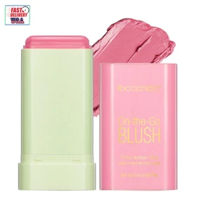 Multi-Use Makeup Blush Stick,Cream Blush Stick,Solid Moisturizer Stick,Waterproo - Picture 1 of 12