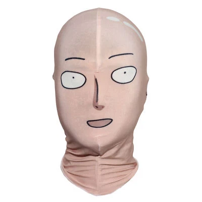 ONE PUNCH MAN Saitama Face Mask Cosplay Costume Full Face Mask Headgear New