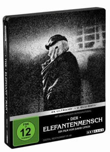 "DER ELEFANTENMENSCH" - David Lynch Kult Drama - ltd 4K UHD + Blu-ray STEELBOOK - Bild 1 von 4
