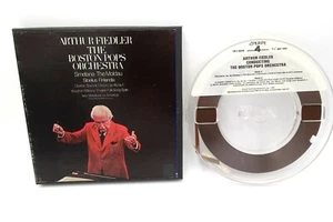 Arthur Fiedler & The Boston Pops Smetana Sibelius Dvorak Ives Reel to Reel Tape - Picture 1 of 7