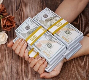 Réplica de dinero de facturas falsas mágicas utilería de película 300 30 k broma musical envío rápido - Imagen 1 de 20