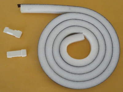 Tira de esponja con 2 piezas finales para máquinas de tejer Brother 4,5 mm KH8xx-KH9xx Foto 1 de 2