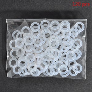 120PCS White Rubber O-Ring Dampers Keycap For Cherryy MX Mechanical keyboard
