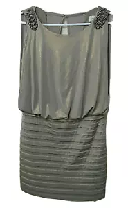 Abito donna Xscape by Joanna Chen taglia 8 argento - Foto 1 di 6