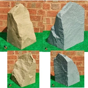 Artificial Rock Stone Garden Rockery Ornament Landscaping Patio Lawn Decor Pond - Picture 1 of 9