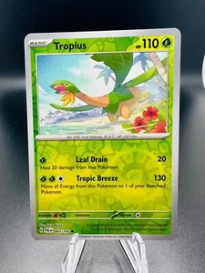 Pokemon TCG - Reverse Holo Tropius 7/193 - Paldea Evolved 2023 - Picture 1 of 2