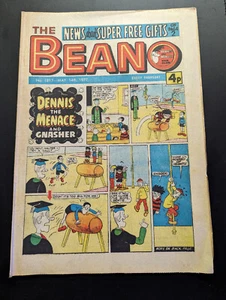 Beano Comic No 1817 May 14th 1977, Dennis the Menace, FREE UK POSTAGE - Foto 1 di 6