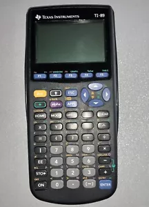 Texas Instruments TI-89 calcolatrice grafica nera testata e funzionante - Foto 1 di 5