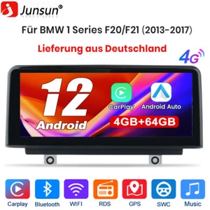 10.25' Android Auto CarPlay Touchscreen Autoradio für BMW 1/2er F20 F21 F23 NBT - Bild 1 von 9
