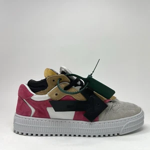 Off-White Flecha Flotante Para Hombre Cuero Gamuza Tenis Talla 39 EU/6 US Multi - Imagen 1 de 10