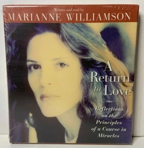 A Return To Love Written & Read By Marianne Williamson New Sealed CD Set - Imagen 1 de 2