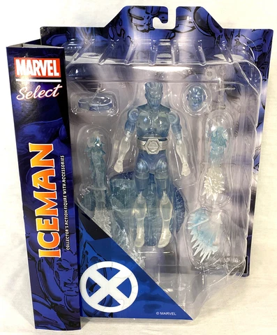 Diamond Select Marvel Select X-Men ICEMAN Action Figure, New & IN STOCK Cover