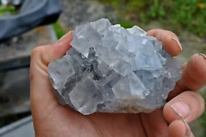 Amas de fluorite du Burc France 501g fluorine minéraux français - Imagen 1 de 7