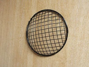 7 Inch Head Light Grill For Enfield Bullet Motorcycle Black Powder Coated - Picture 1 of 1