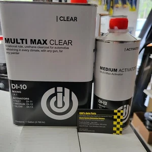 1 GALLON KIT DI10 Universal Clear Coat 4-1 Mix With Medium Activator - Picture 1 of 1