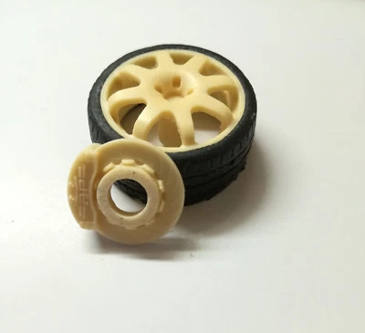 Freni AP Racing + cerchi e pneumatici Renault Clio Rally 1/18 Ottomobile Norev - Immagine 1 di 4